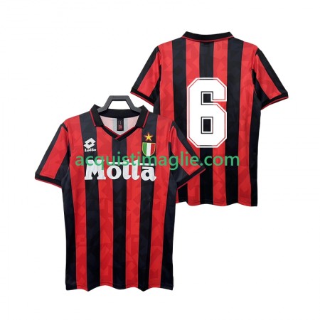 Divisa di Calcio AC Milan 6 1993 Retro Prima 1994